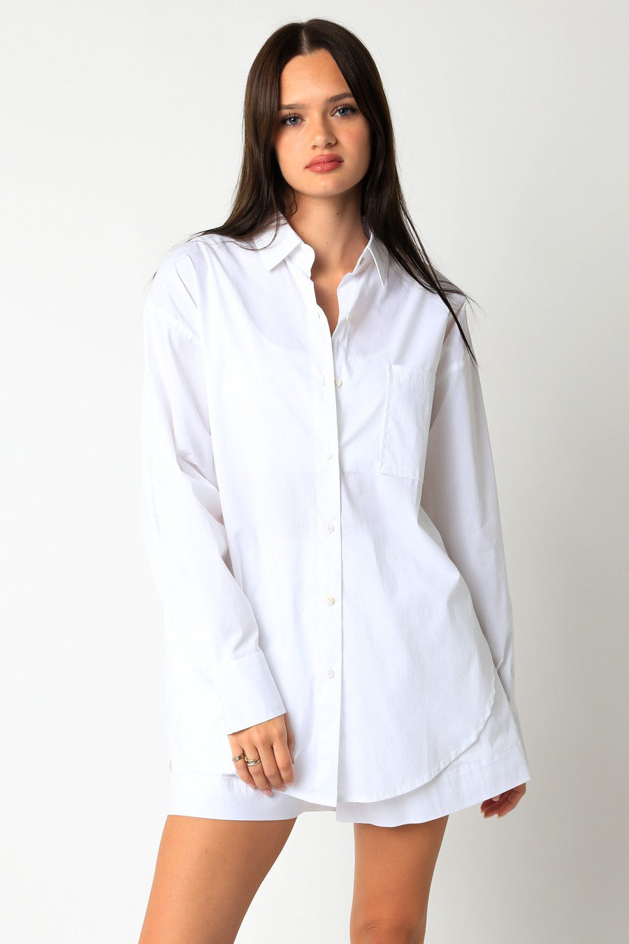 KATE BUTTON UP TOP