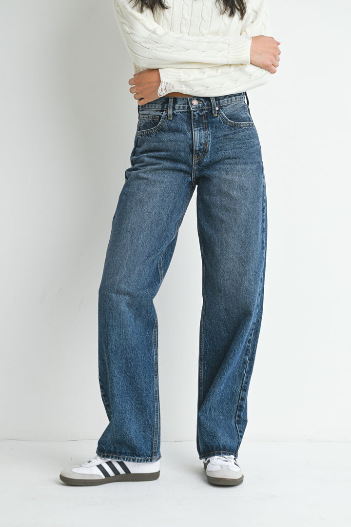 RELAXED STRAIGHT- DARK