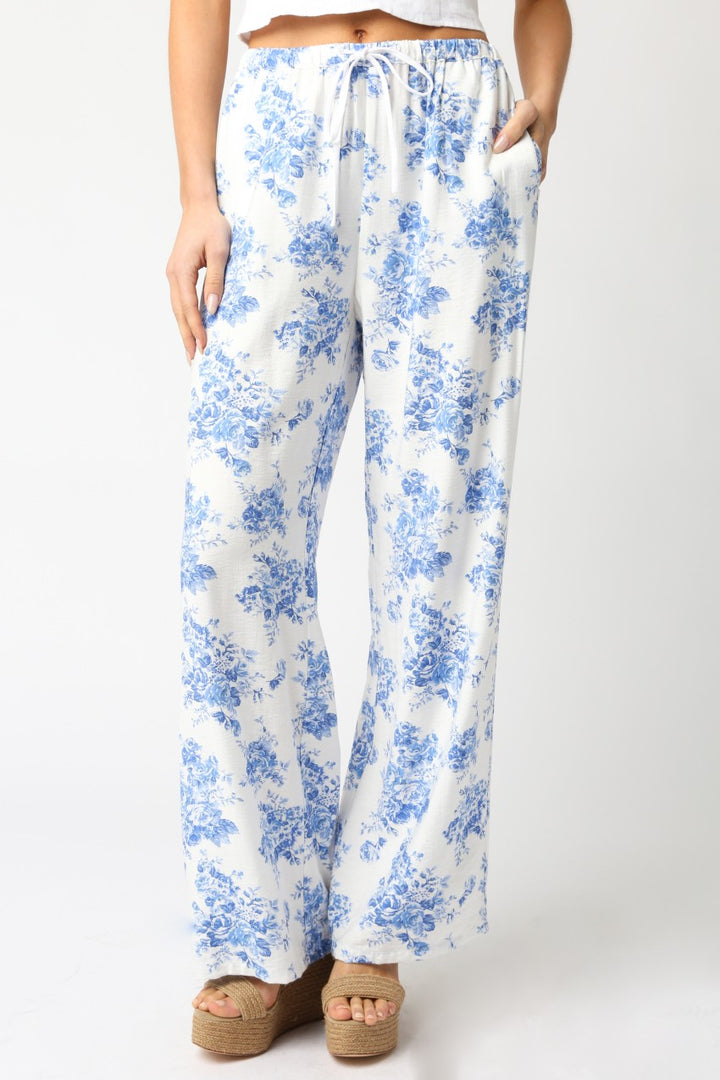 ELSIE FLORAL PANTS