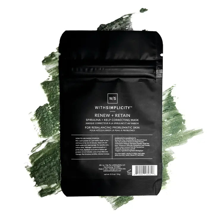RENEW AND RETAIN SIRULINA KELP CORRECTING MASK