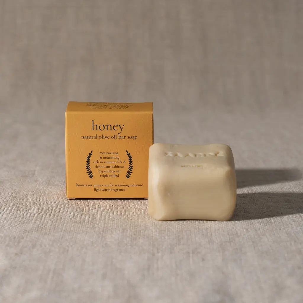 OLIVE OIL BAR SOAP-HONEY