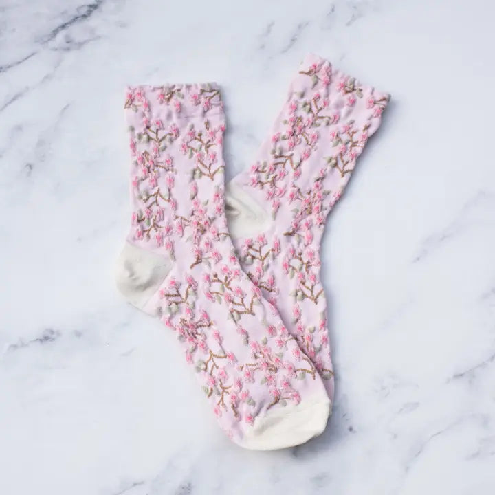 SPRING BLOSSOM SOCKS