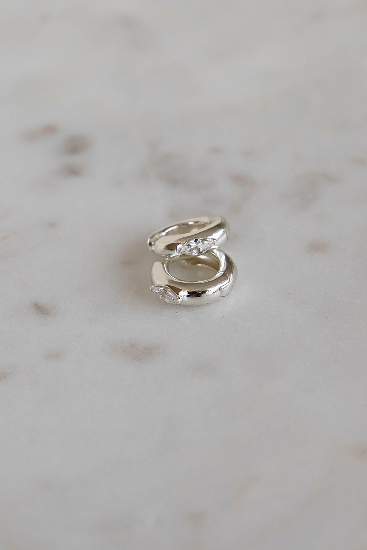 AURUM SILVER HOOPS