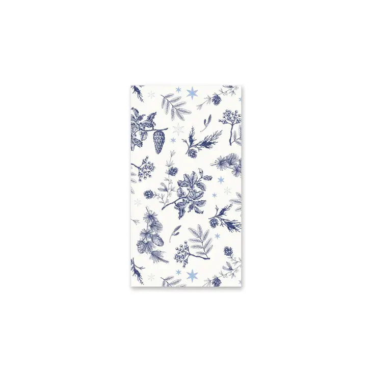 CREAM FOLIAGE PAPER DINNER NAPKIN
