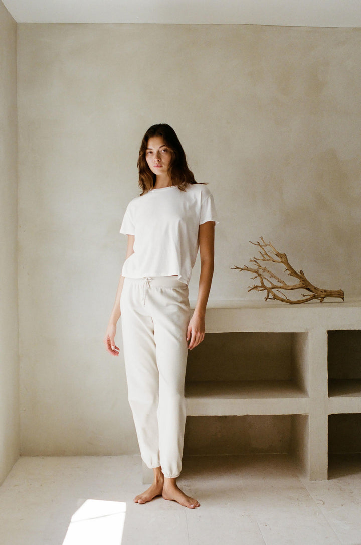 CECILIA TEE- WHITE