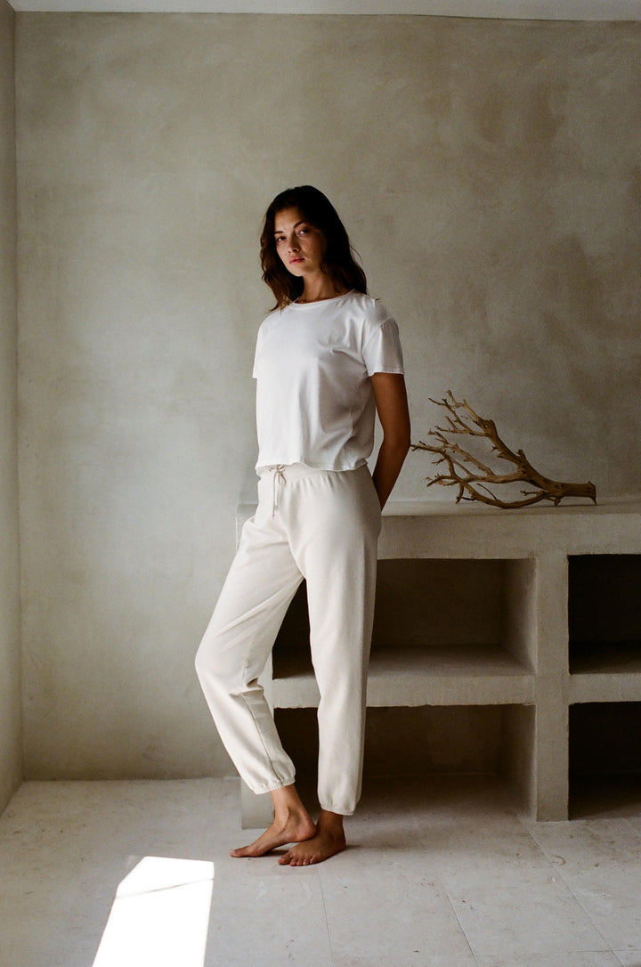 CECILIA TEE- WHITE