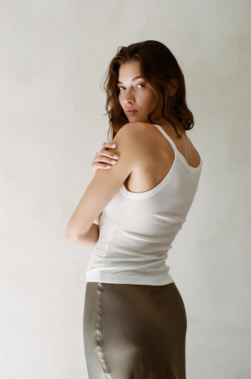 ARIEL TANK- WHITE
