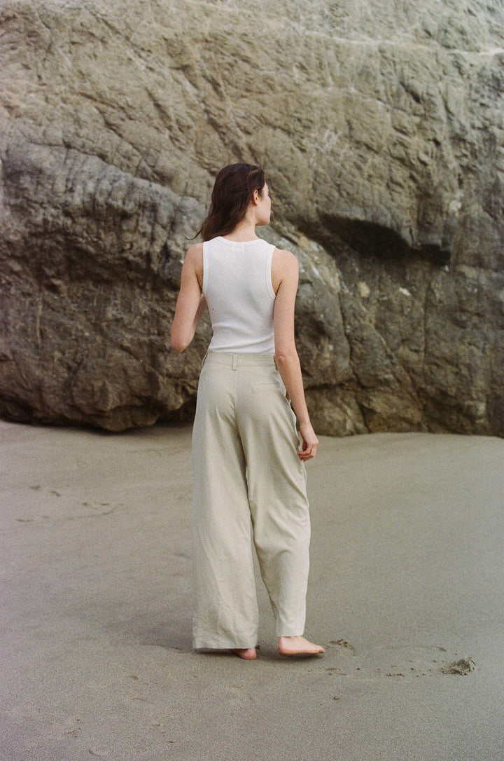 JULIANNA TANK- WHITE