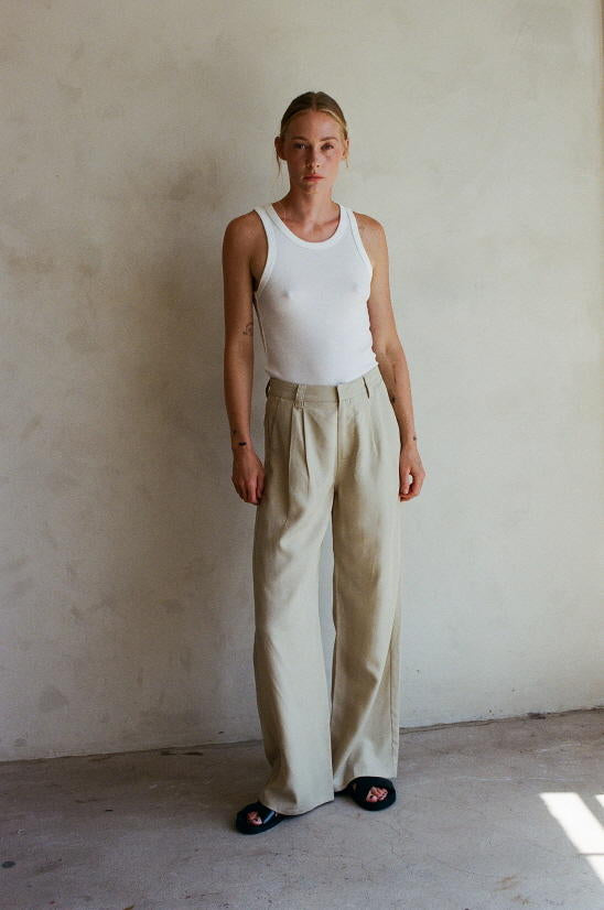 JULIANNA TANK- WHITE
