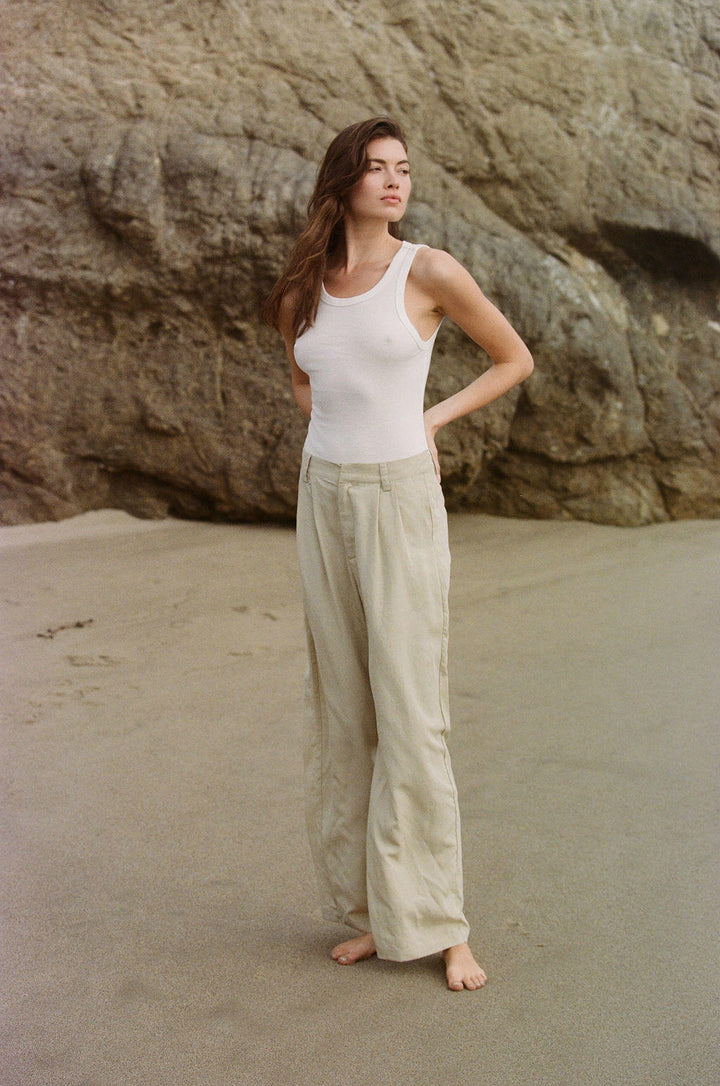 JULIANNA TANK- WHITE