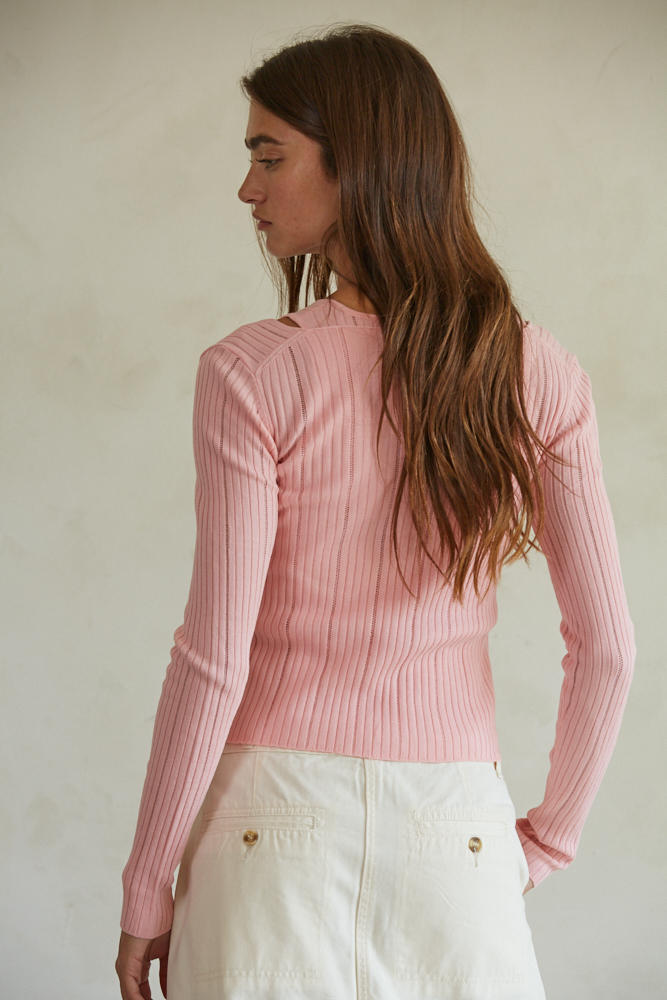 MAISIE CARDIGAN TIE TOP