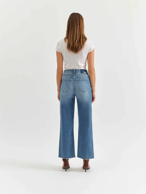 PLEASER HIGH RISE ANKLE JEAN