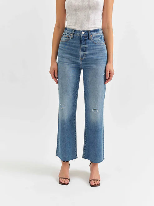 PLEASER HIGH RISE ANKLE JEAN