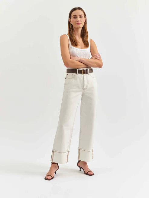 EAST SIDE LOOSE CUFF IN VANILLA