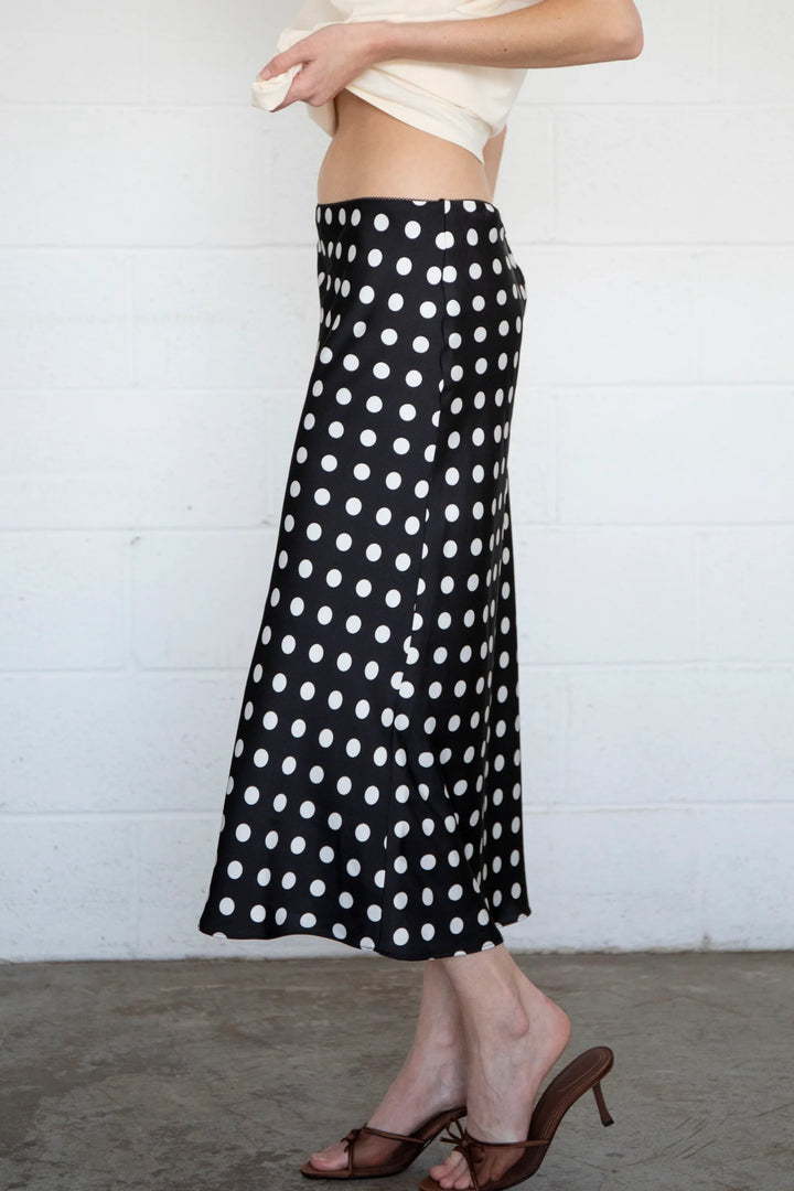 DOTTIE MIDI SKIRT