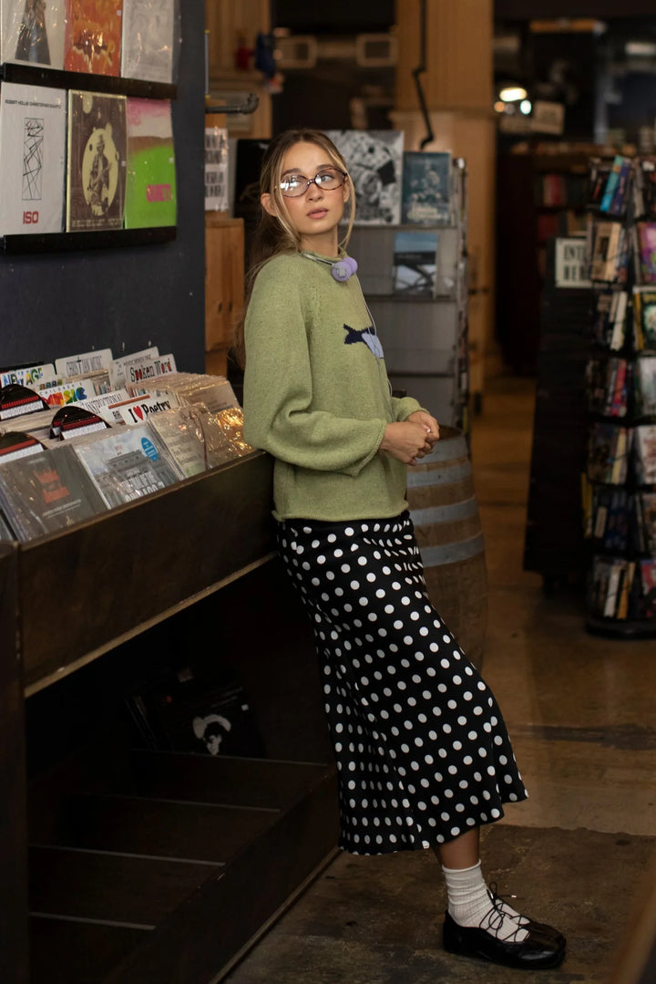 DOTTIE MIDI SKIRT