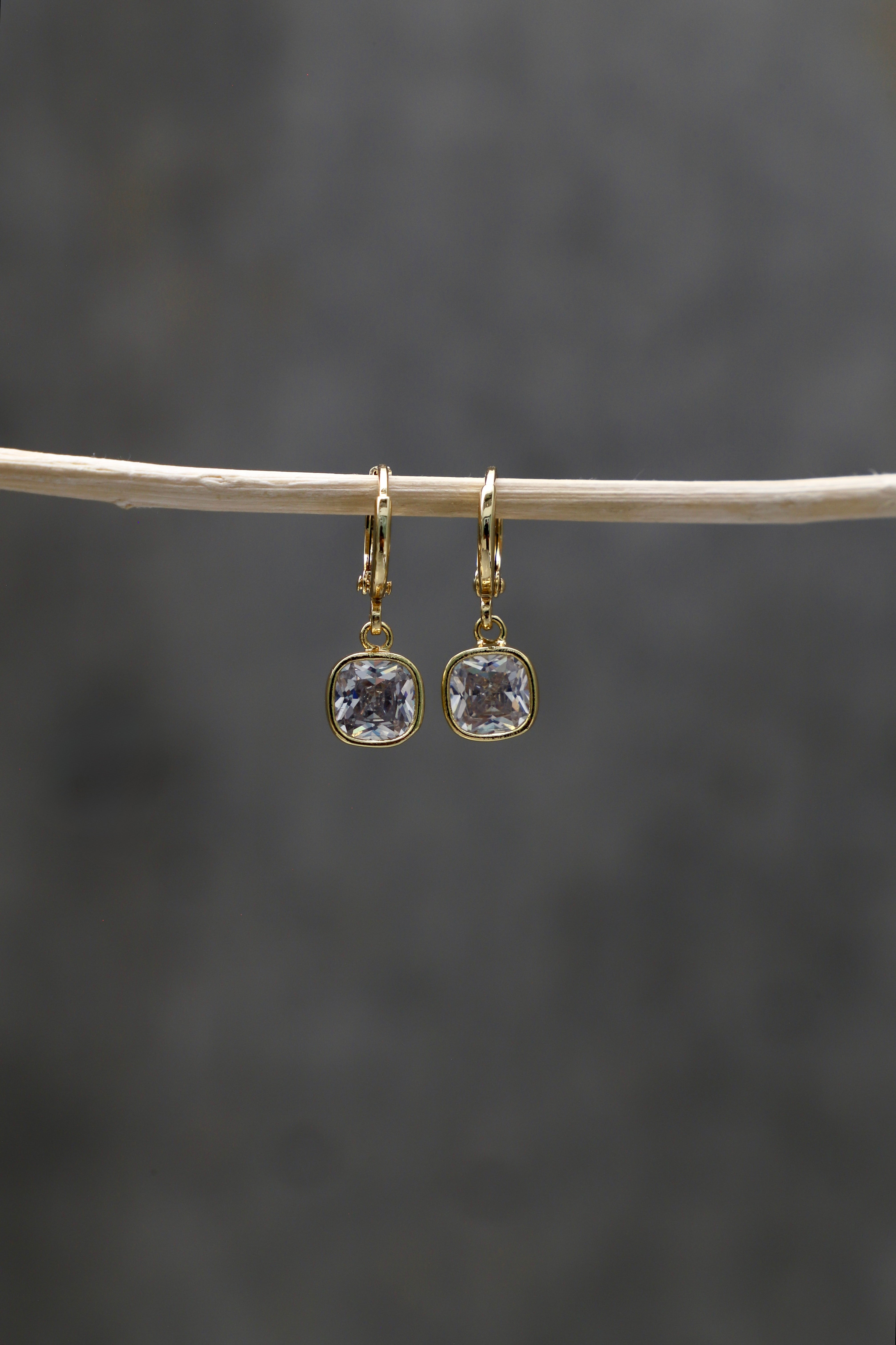 ISLA SQUARE DROP EARRINGS – Katie Waltman Jewelry