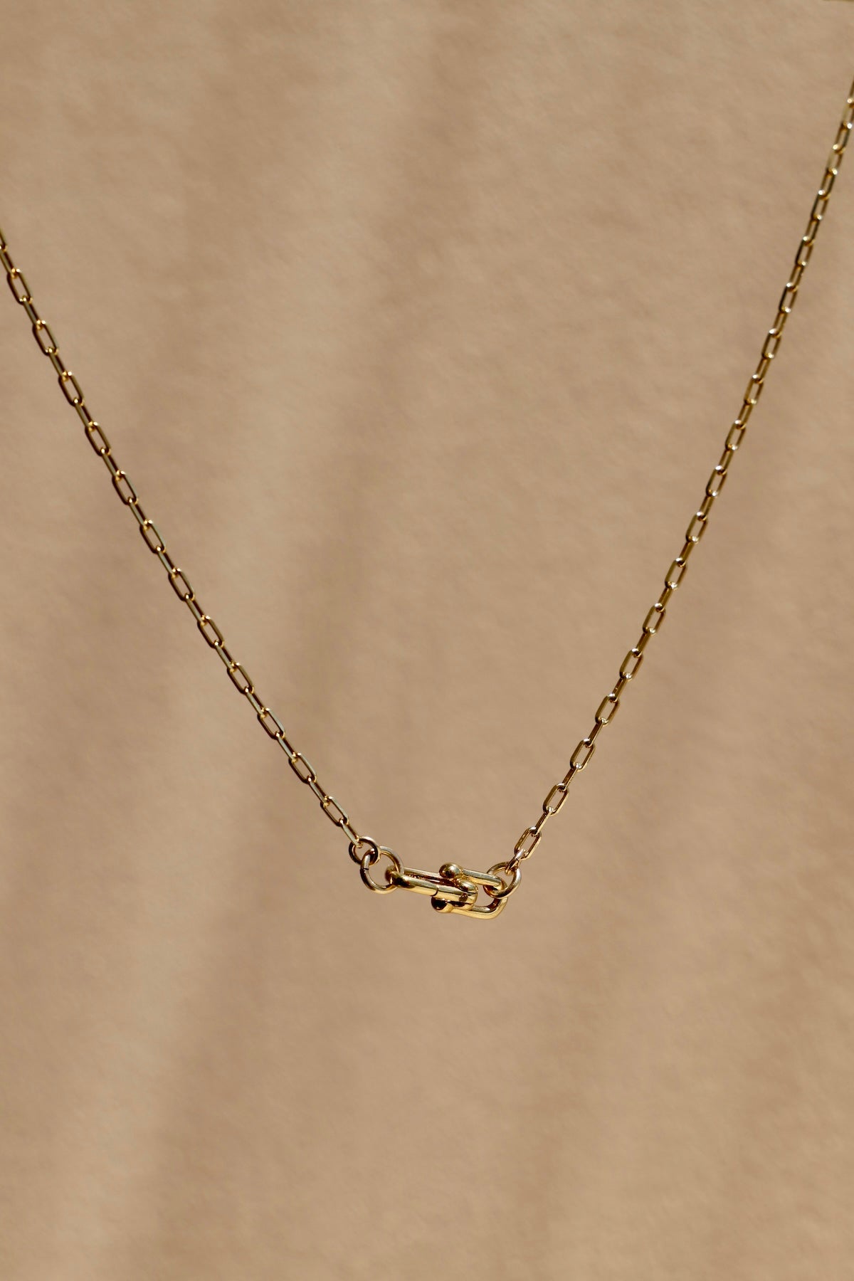 【2plan】23FW★ [MADE] 029 Ellie clip mini chain necklace 1029] Ellie Clip Mini Chain Necklace - LAN ARCHIVE | 60