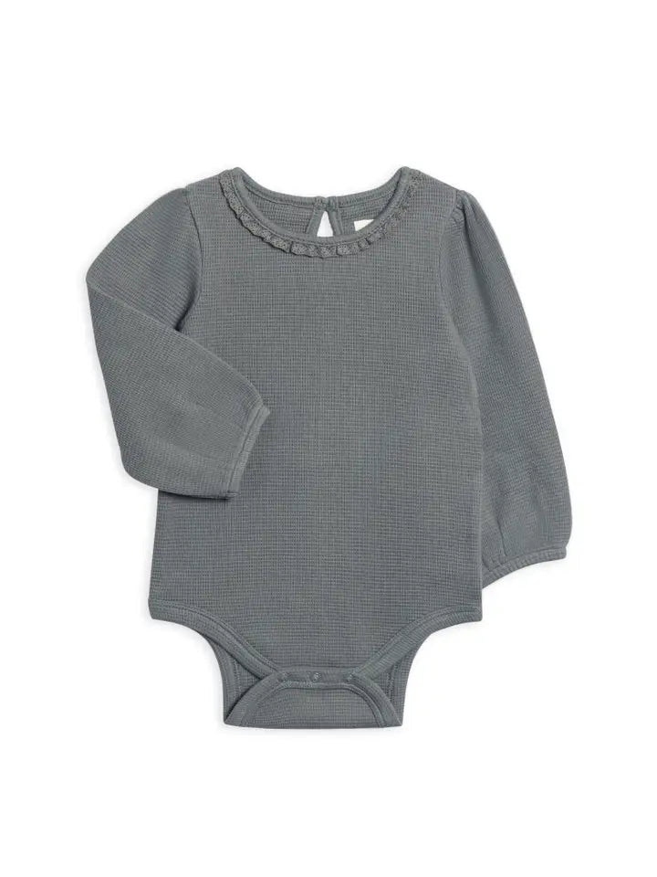 LANGLEY WAFFLE KNIT BODYSUIT