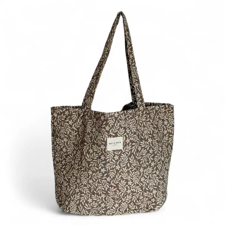 JACQUARD LARGE TOTE