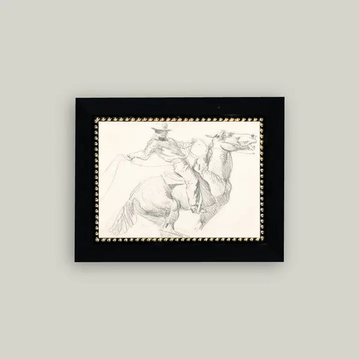 P. RANCH OREGON FRAMED ART