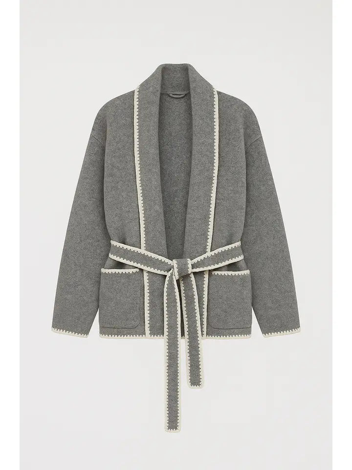 WHIPSTITCH CARDIGAN SWEATER