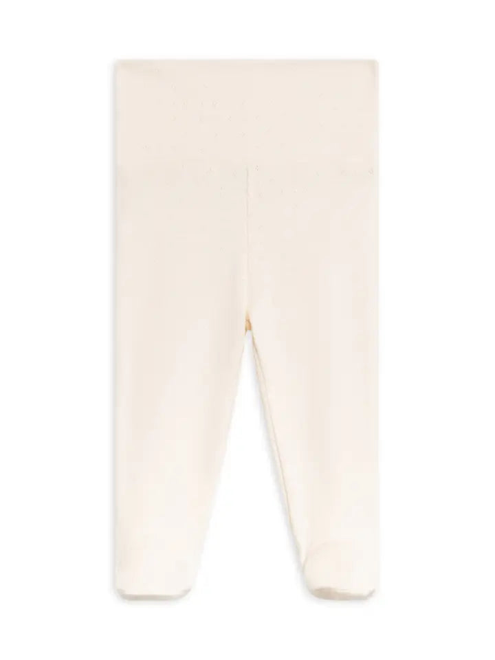 CHLOE POINTELLE FOOTED PANT