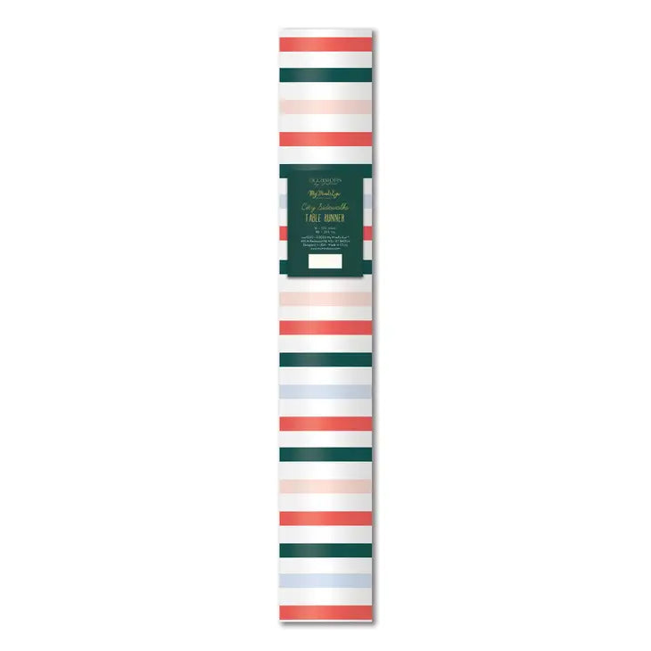 CITY SIDEWALKS TABLE RUNNER
