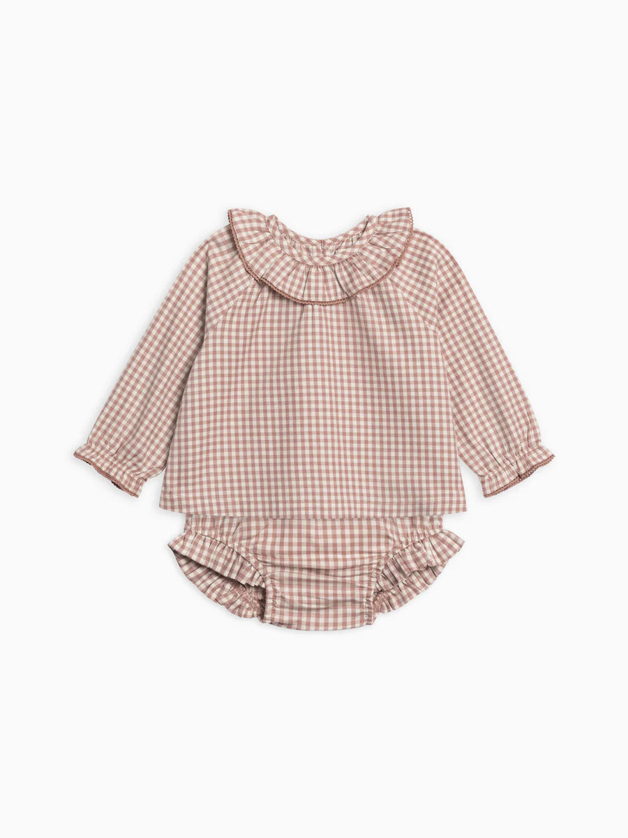 DOROTHY RUFFLE POPLIN SET