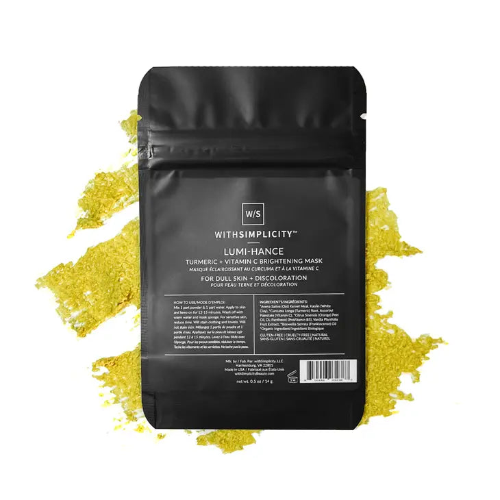 LUMI-HANCE TURMERIC SAND VITAMIN C BRIGHTENING MASK