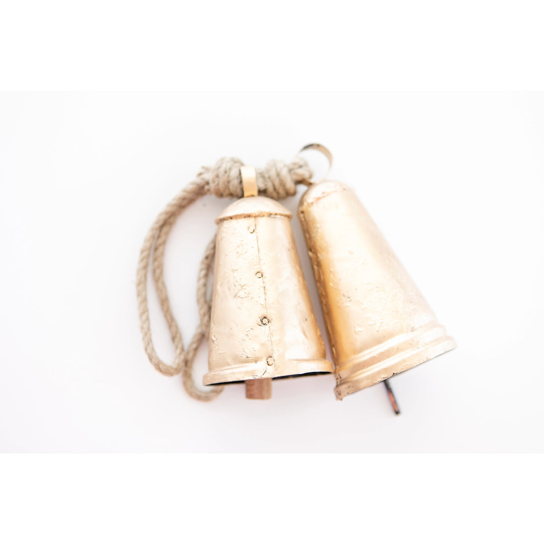 BRASS CONE BELL DOUBLE RIM