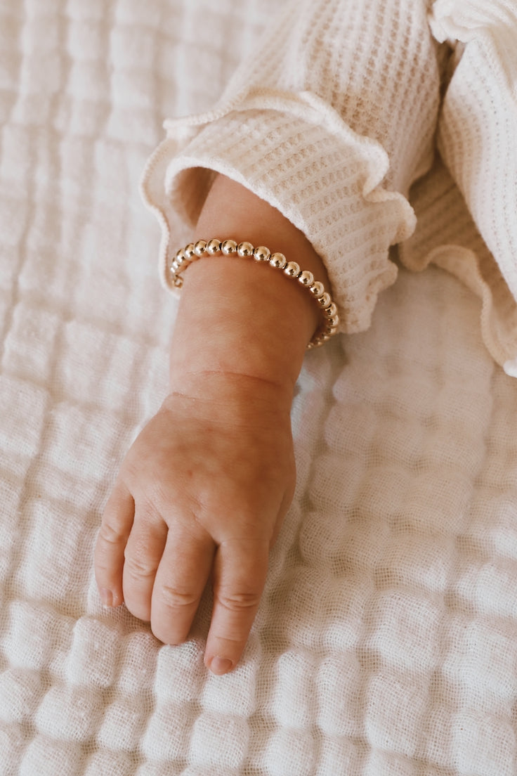 CHUNKY GOLD BABY BRACELET