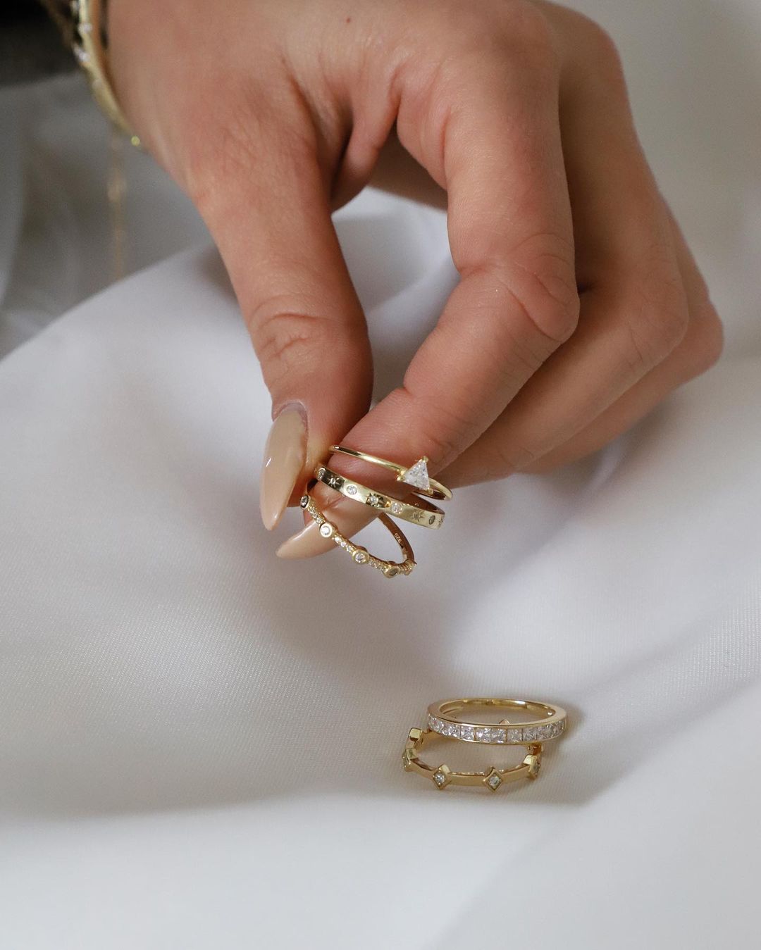 How to Build the Perfect Ring Stack | Katie Waltman Jewelry