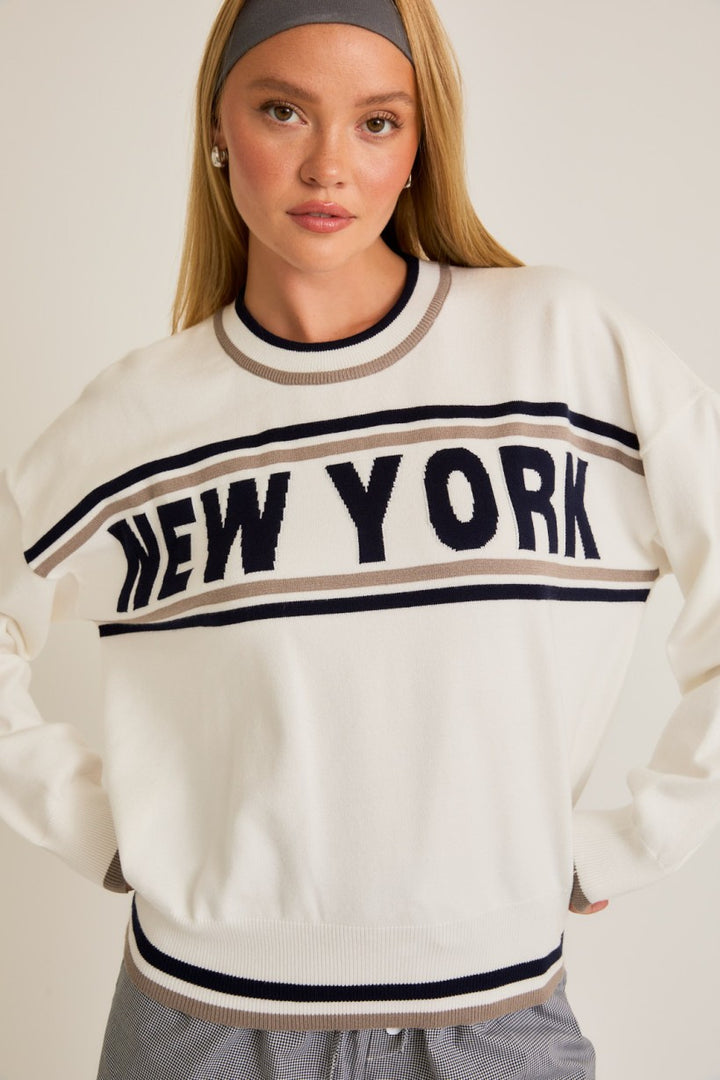 NEW YORK CREW NECK