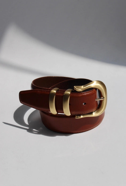 IRIS BELT- BROWN