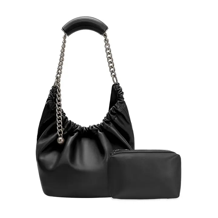 KINSLEY SHOULDER BAG - BLACK