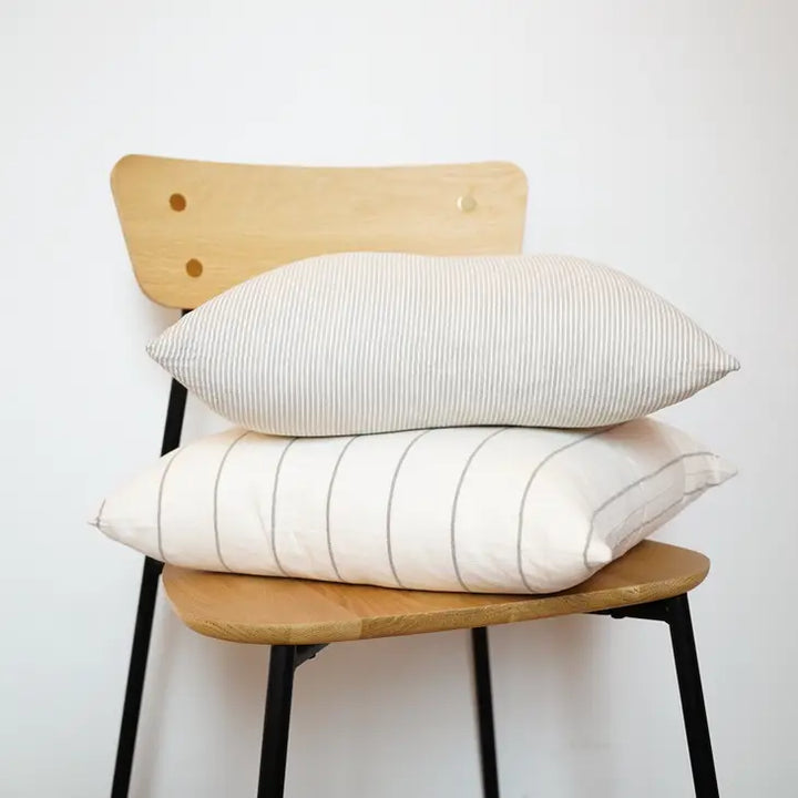 COTTON GAUZE STRIPE PILLOW
