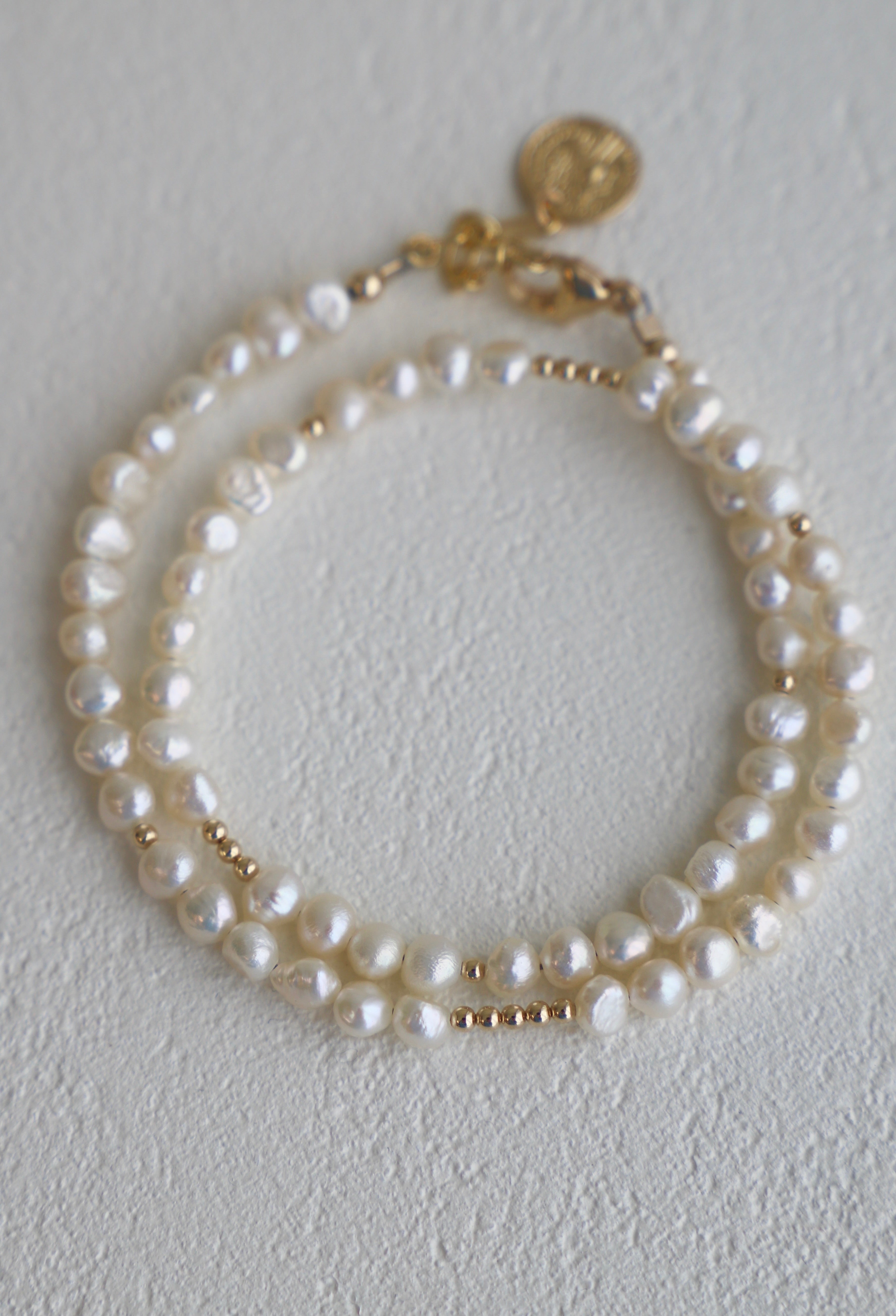 Boho Pearl Wrap Bracelet Jewelry Olive  Cocoa LLC