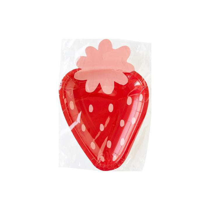 STRAWBERRY PAPER PLATE