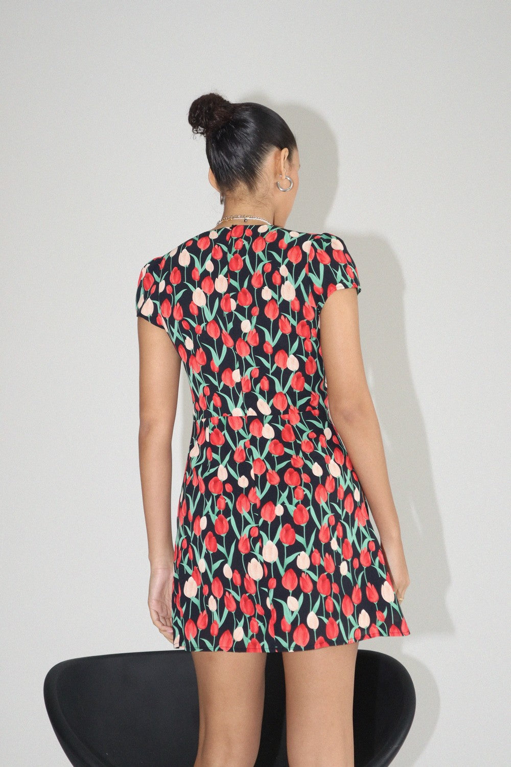 BRENNA FLORAL MINI DRESS