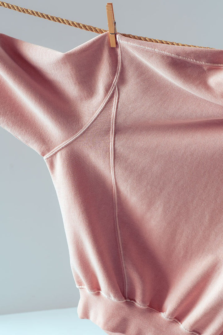 LAZY DAYS PIGMENT WASHED SWEATSHIRT