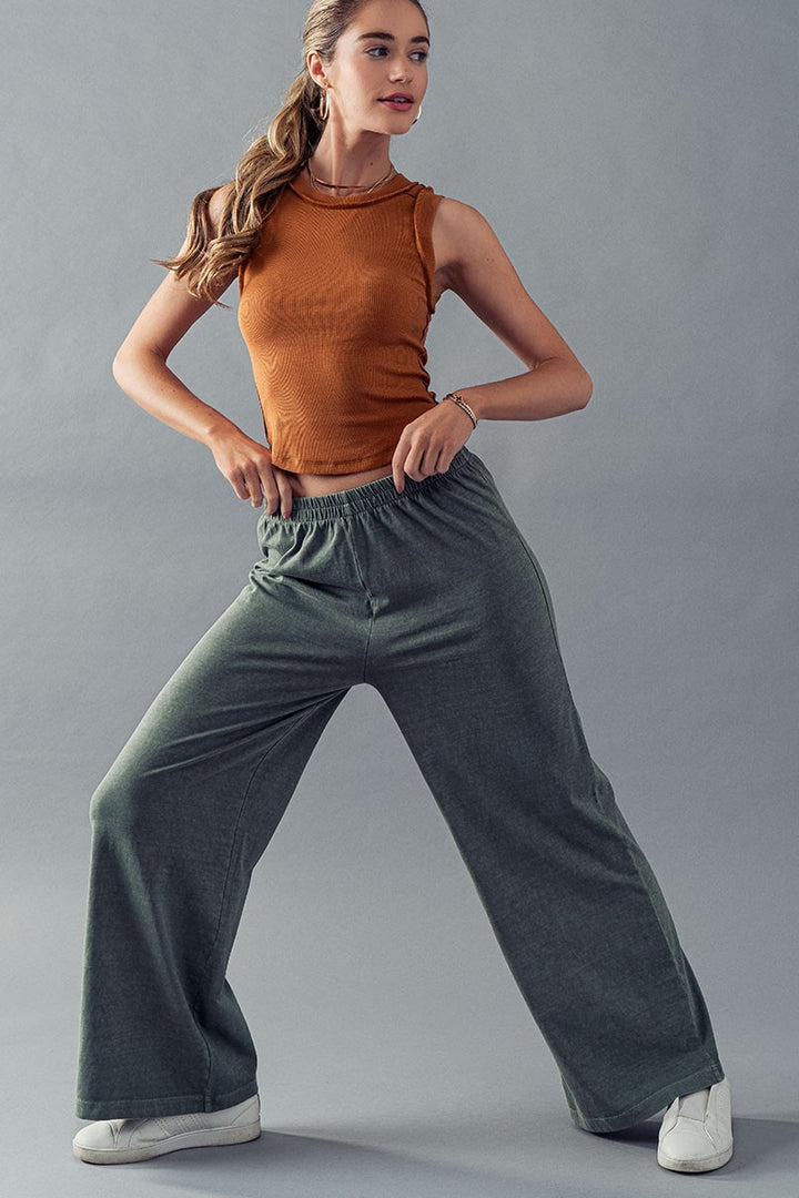 ALYSSA RELAXED FIT FLARE PANTS