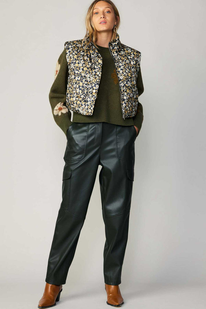 PAISLEY PADDED VEST