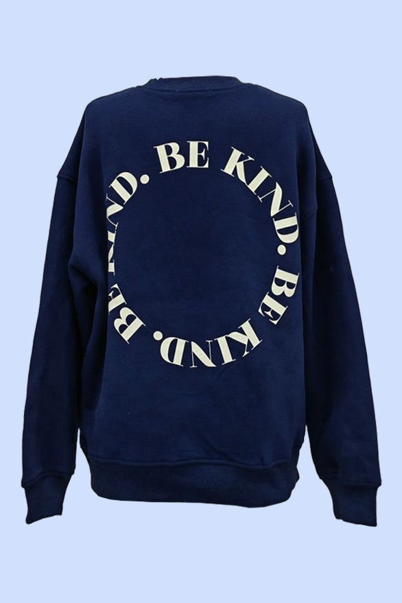 "BE KIND" PULLOVER
