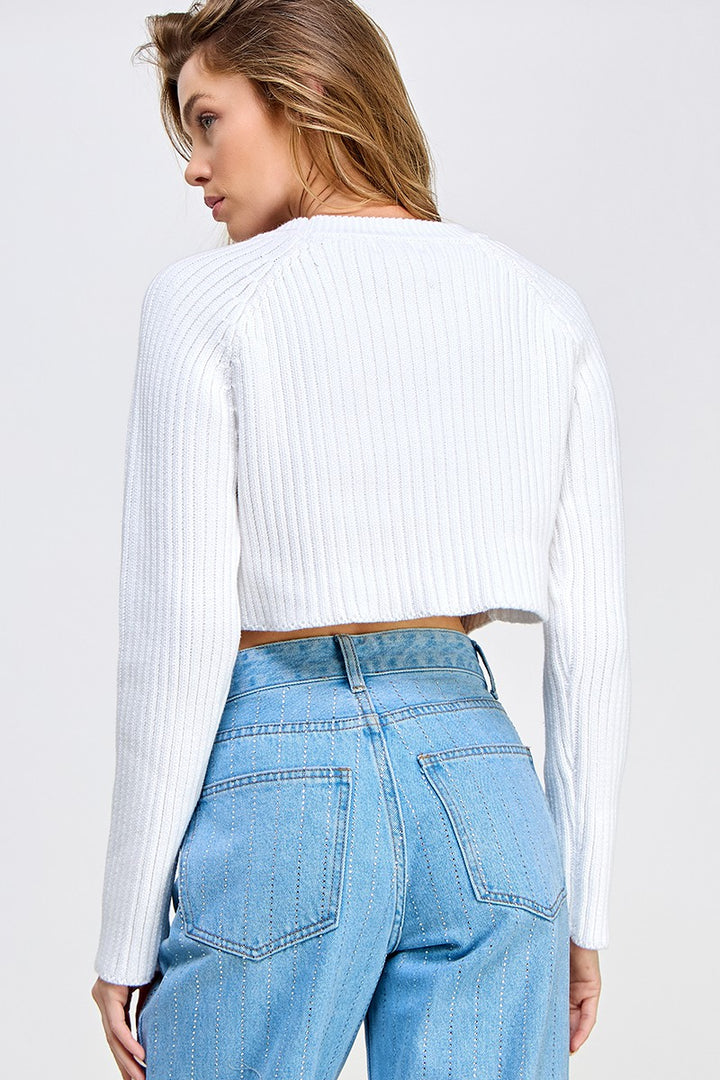 EVE CROPPED SWEATER