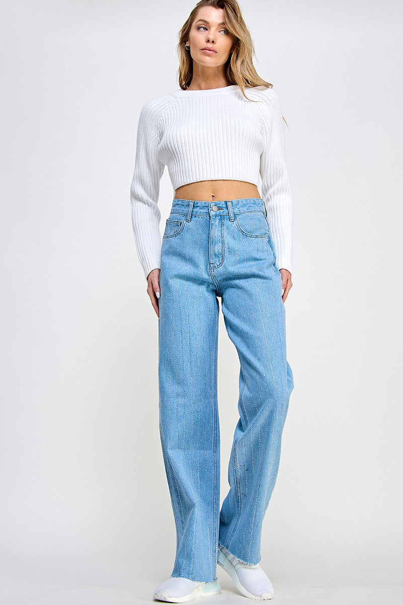 EVE CROPPED SWEATER
