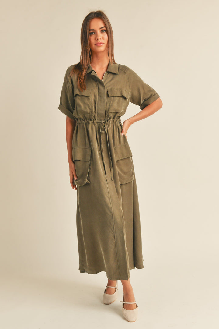 NORA UTILITY DRESS