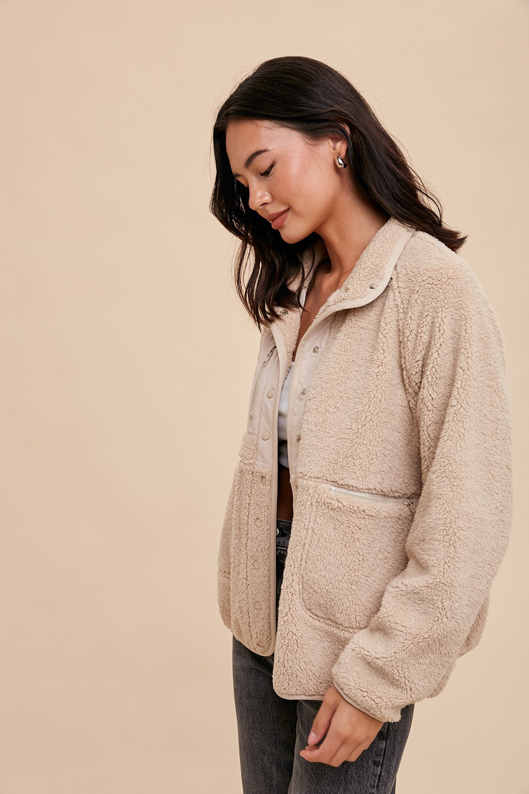 ASHLYN SHERPA JACKET