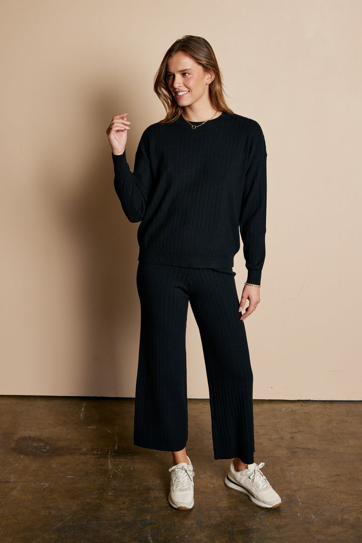 LIBBY CROPPED SWEATER PANTS