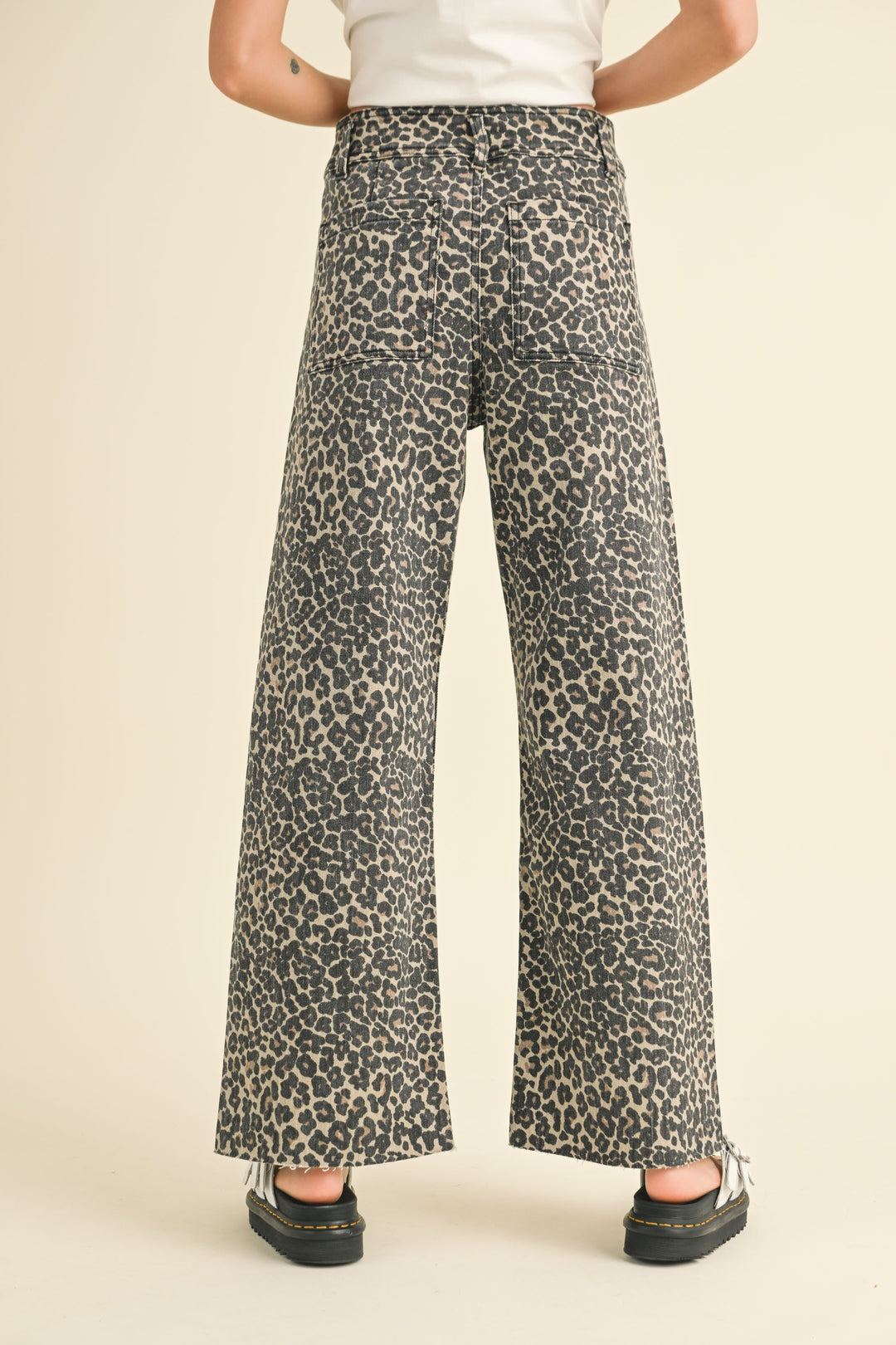 LEOPARD PRINT PANTS